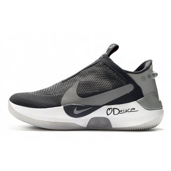 2020 Jayson Tatum x Nike Adapt BB Black Grey-White Shoes